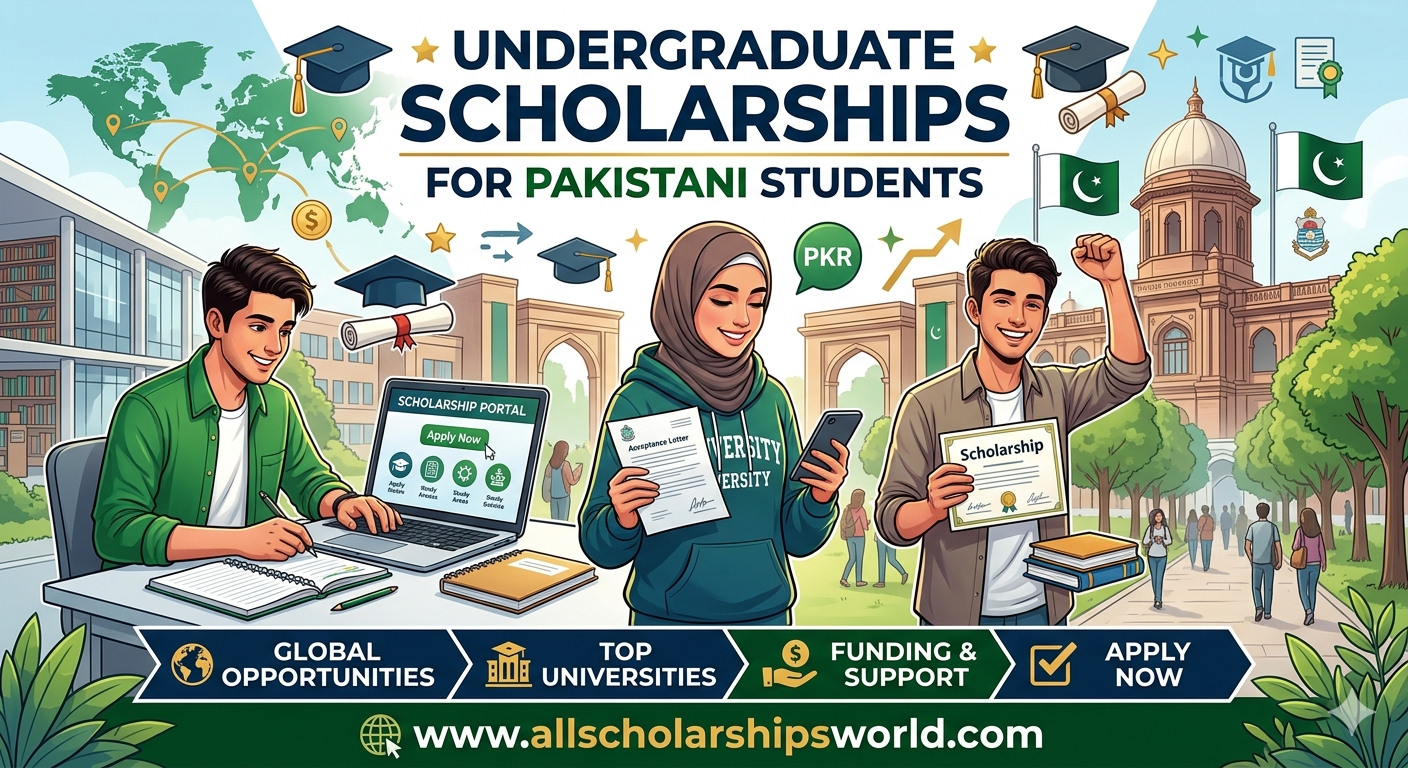 Undergraduate scholarships for Pakistani students 