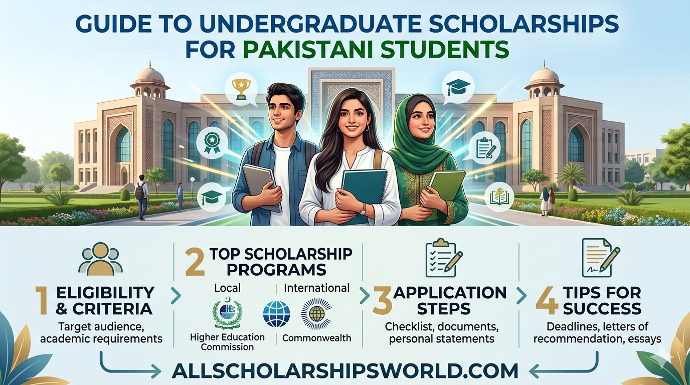 Guide to Undergraduate scholarships for Pakistani Students